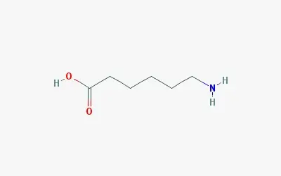 Fórmula Estrutural - Ácido aminocapróico