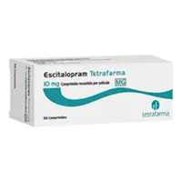 ESCITALOPRAM TETRAFARMA Comprimidos revestidos p/película