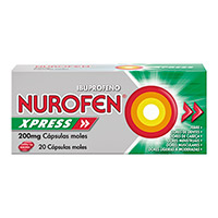 NUROFEN XPRESS 200 mg C&aacute;psulas moles