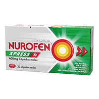 NUROFEN XPRESS 400 mg Cápsulas moles NUROFEN XPRESS 400 mg Cápsulas moles