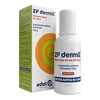 Z.P. DERMIL 120 g, Susp. cutânea (champô) Z.P. DERMIL 120 g, Susp. cutânea (champô)