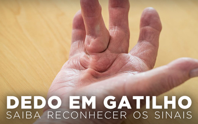 Artigos - DEDO EM GATILHO, SAIBA RECONHECER OS SINAIS