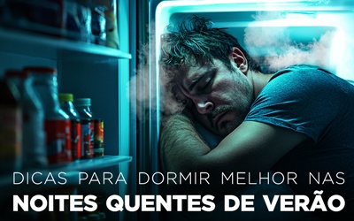 DICAS PARA DORMIR MELHOR NAS NOITES QUENTES DE VERÃO DICAS PARA DORMIR MELHOR NAS NOITES QUENTES DE VERÃO