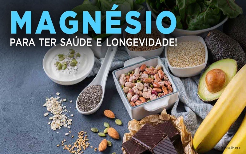 MAGNÉSIO - O mineral chave da saúde e longevidade!