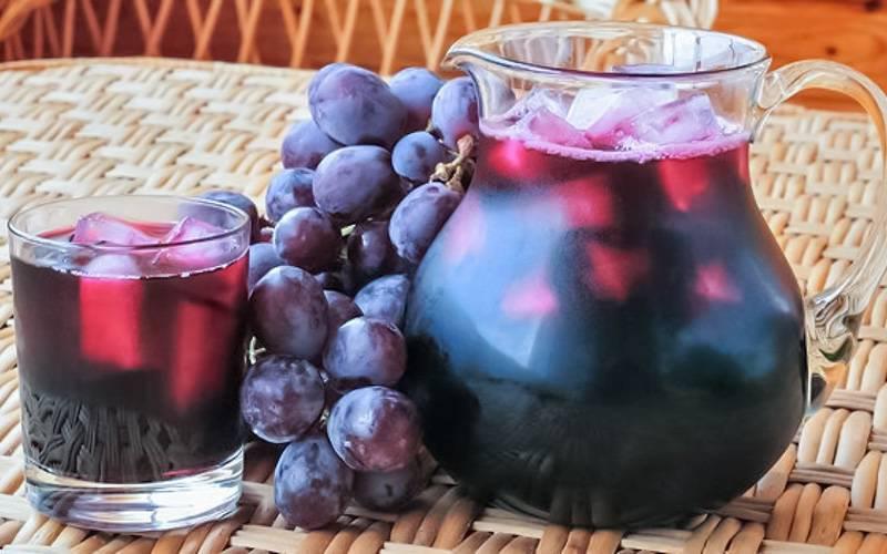 Sumo de uva enriquecido com resveratrol mais benéfico para a saúde