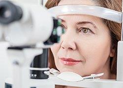 exame oftalmológico