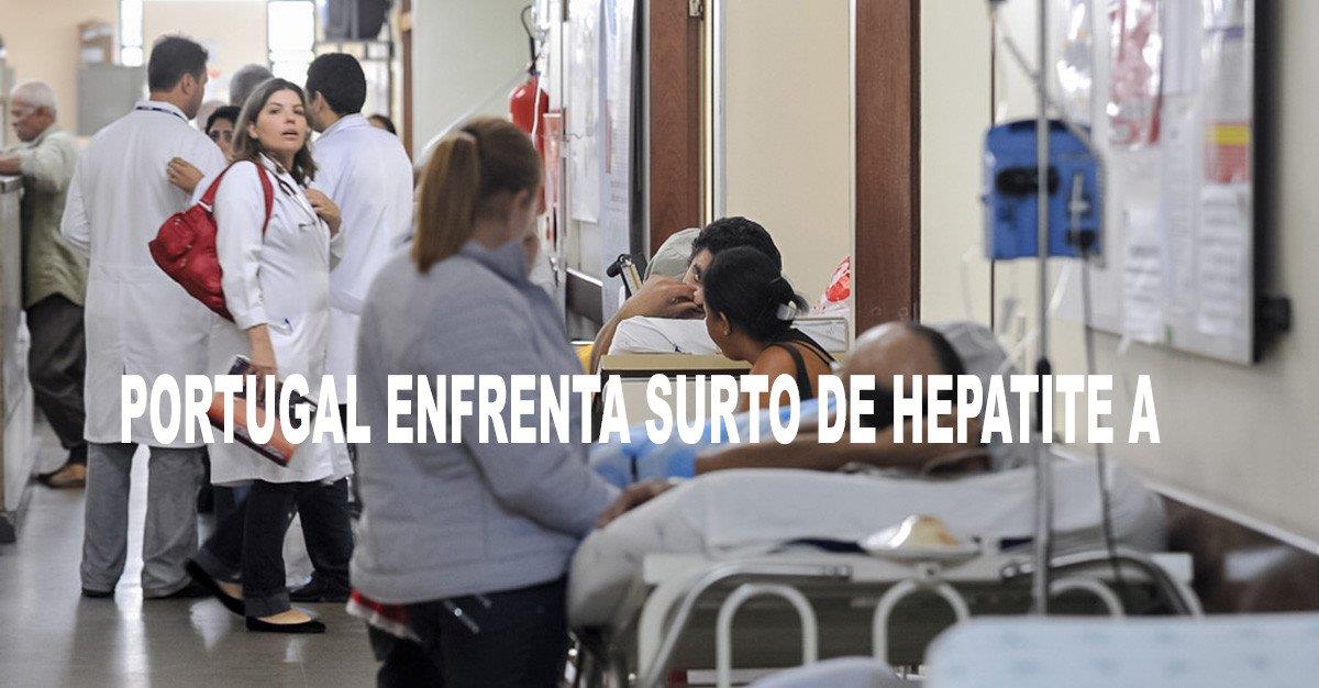 Portugal enfrenta surto de hepatite A