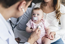 Bebé - consulta - pediatra