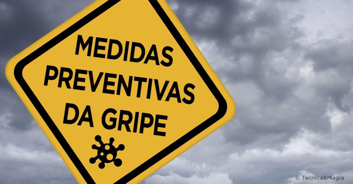 MEDIDAS PREVENTIVAS DA GRIPE