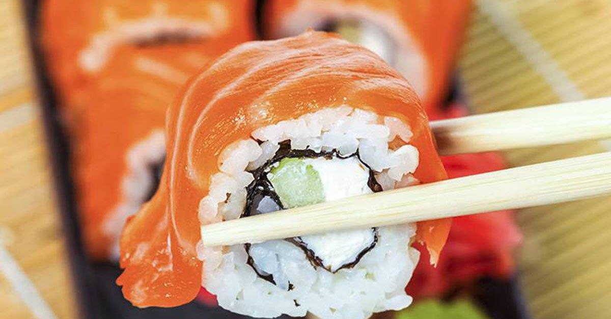 Sushi deve ser consumido com moderação