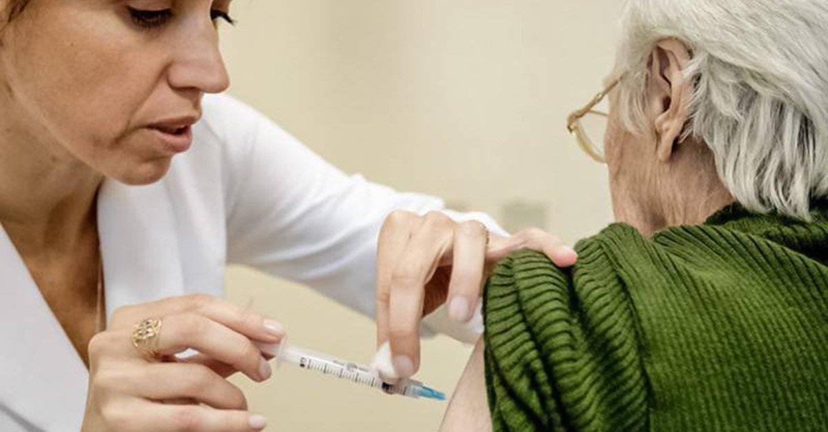 Vacina da gripe diminui morte de idosos nos cuidados intensivos