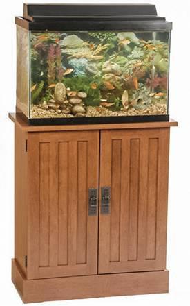 móvel de aquário
