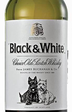 whisky Black and White