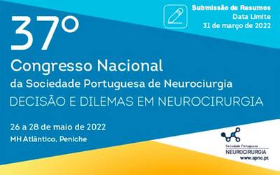 37º Congresso Nacional da Sociedade Portuguesa de Neurocirurgia 37º Congresso Nacional da Sociedade Portuguesa de Neurocirurgia