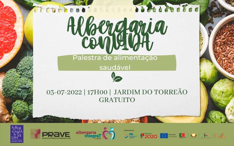Albergaria conVIDA: Palestra de Alimentação Saudável Albergaria conVIDA: Palestra de Alimentação Saudável