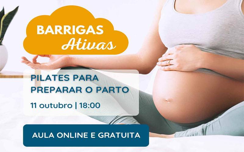 Barrigas ativas: Pilates para preparar o parto