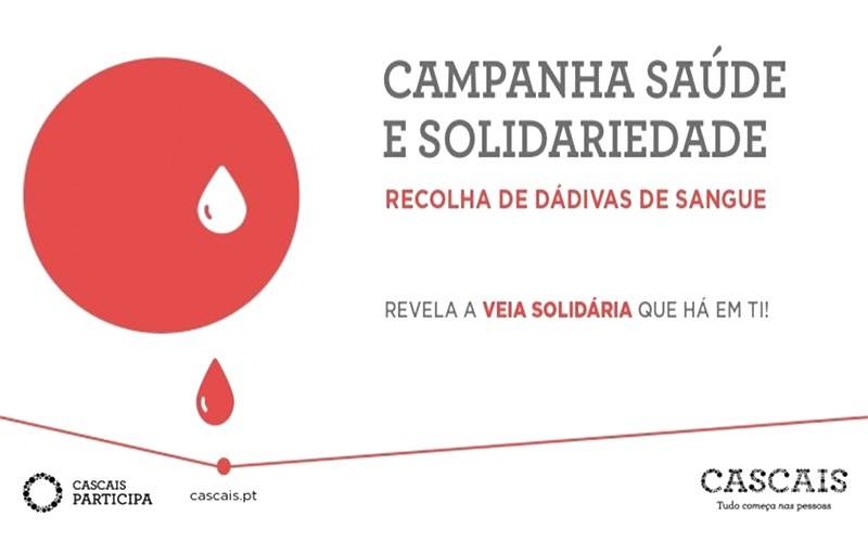 CAMPANHA DE SAÚDE E SOLIDARIEDADE, Recolha de Sangue, Cascais CAMPANHA DE SAÚDE E SOLIDARIEDADE, Recolha de Sangue, Cascais