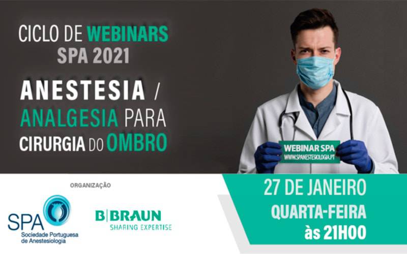 CICLO DE WEBINARES SPA 2021: Anestesia / Analgesia para Cirurgia do Ombro