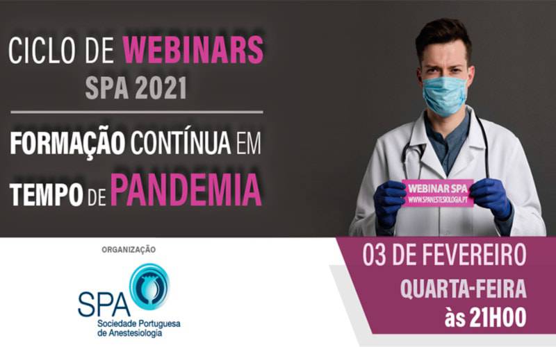 CICLO DE WEBINARES SPA 2021: Formação Contínua em Tempo de Pandemia