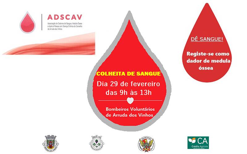 Colheita de Sangue e Registo de Medula Óssea, Arruda dos Vinhos Colheita de Sangue e Registo de Medula Óssea, Arruda dos Vinhos