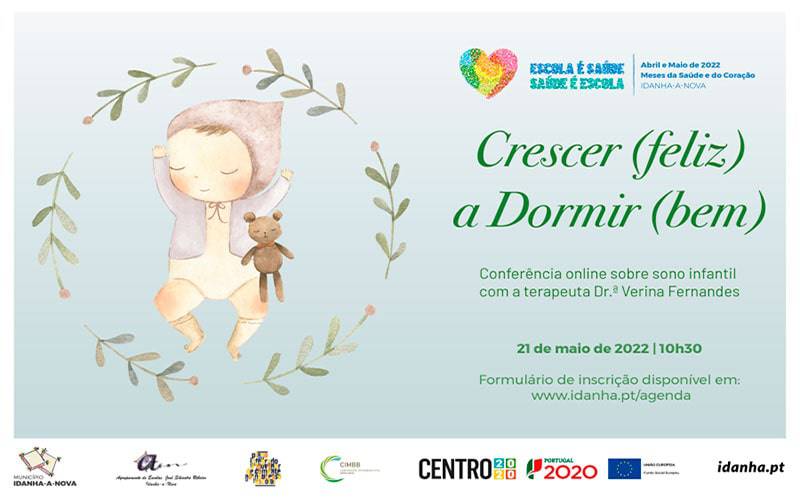 Conferência online Crescer (feliz) a Dormir (bem) Conferência online Crescer (feliz) a Dormir (bem)