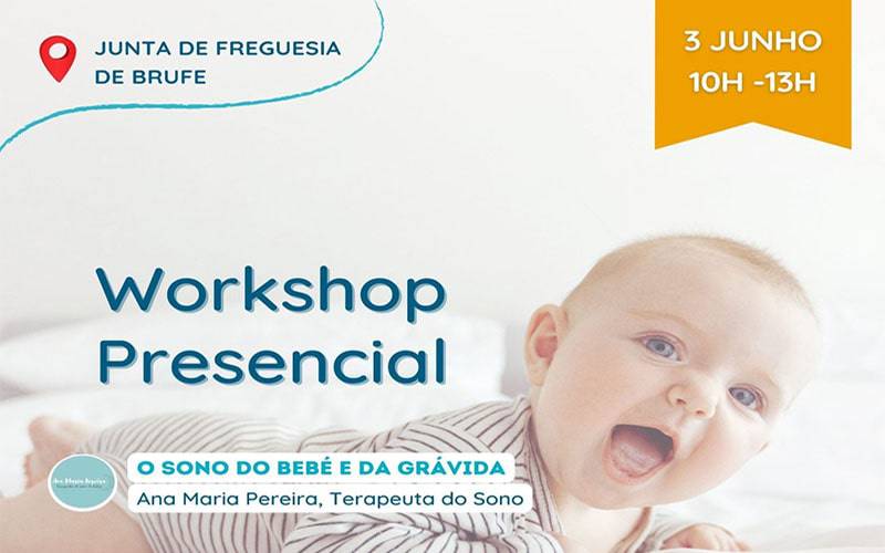 Evento Presencial Para casais grávidos: O sono do bebé e da grávida Evento Presencial Para casais grávidos: O sono do bebé e da grávida