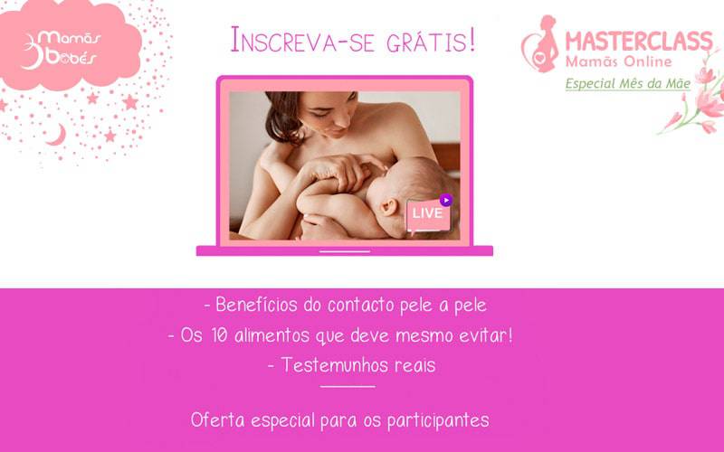 MasterClass Mamãs Online: Especial Mês da Mãe MasterClass Mamãs Online: Especial Mês da Mãe