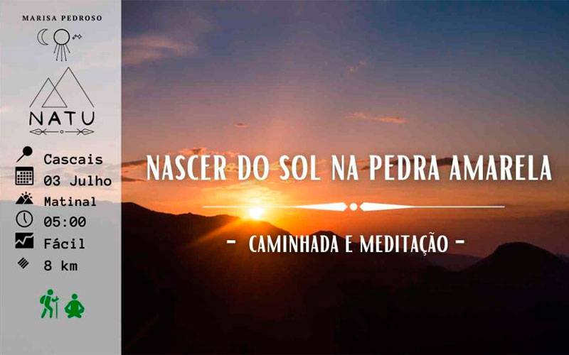 Nascer Do Sol Na Pedra Amarela – Caminhada e Meditação Nascer Do Sol Na Pedra Amarela – Caminhada e Meditação