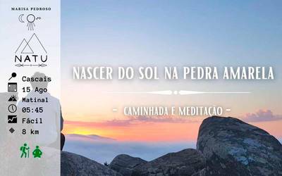 Nascer do Sol na Pedra Amarela - Caminhada e Meditação