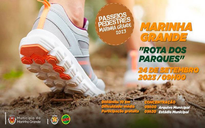 Passeio Pedestre Rota dos Parques, Marinha Grande Passeio Pedestre Rota dos Parques, Marinha Grande