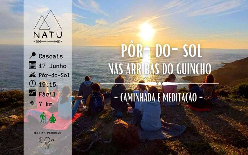 Pôr-do-Sol nas Arribas do Guincho - Caminhada e Meditação, Cascais Pôr-do-Sol nas Arribas do Guincho - Caminhada e Meditação, Cascais
