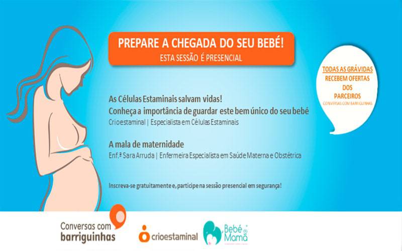 Prepare a chegada do seu bebé: A mala da maternidade Prepare a chegada do seu bebé: A mala da maternidade