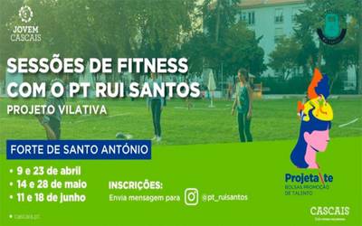 Projeto Vilativa: Sessões de Fitness com o PT Rui Santos (11 Junho)