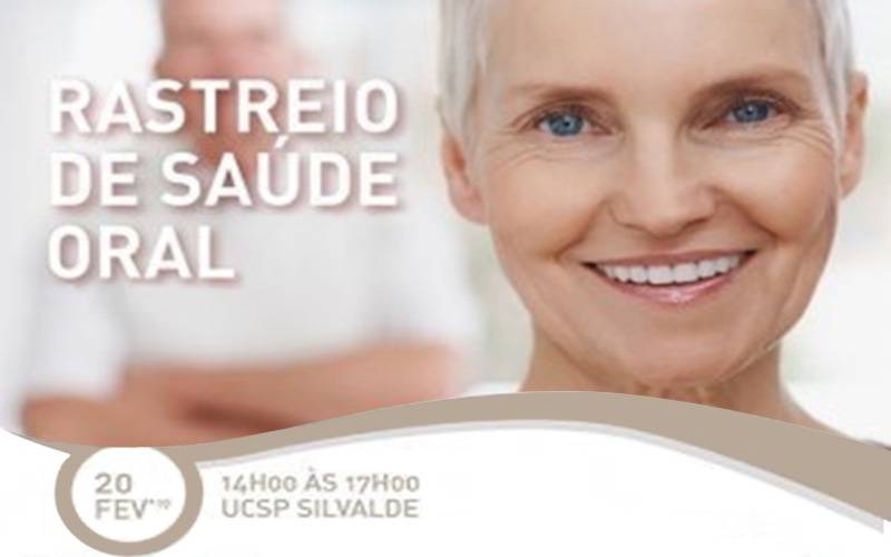 RASTREIO DE SAÚDE ORAL, Séniores RASTREIO DE SAÚDE ORAL, Séniores