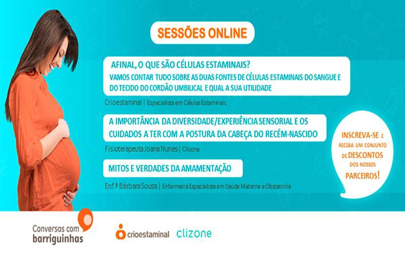Sessão Online: A importância da diversidade/experiência sensorial e os cuidados a ter com a postura da cabeça do recém-nascido Sessão Online: A importância da diversidade/experiência sensorial e os cuidados a ter com a postura da cabeça do recém-nascido