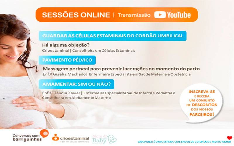 Sessão Online: Amamentar: Sim ou Não? Sessão Online: Amamentar: Sim ou Não?