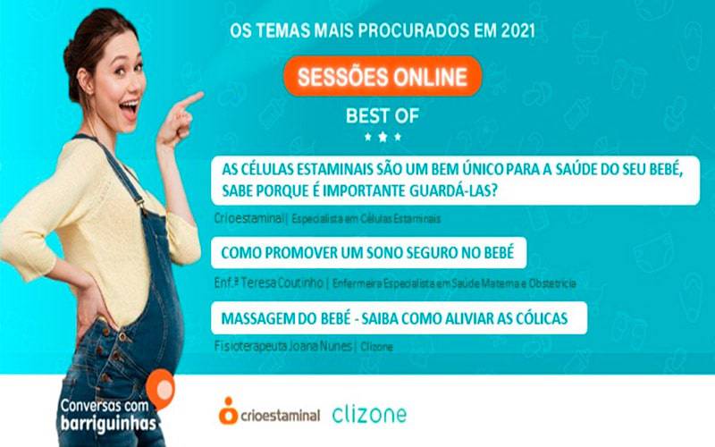 Sessão Online: Como promover um sono seguro no bebé Sessão Online: Como promover um sono seguro no bebé