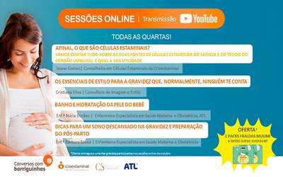 Sessão Online Dicas para um sono descansado na gravidez e preparação do pós-parto