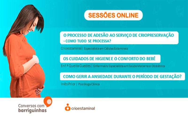 Sessão Online: O processo de adesão ao serviço da criopreservação - como tudo se processa? Sessão Online: O processo de adesão ao serviço da criopreservação - como tudo se processa?
