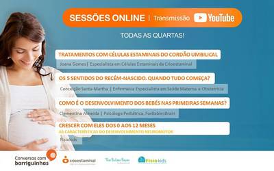Sessão Online Os 5 sentidos do recem-nascido. Quando tudo começa?