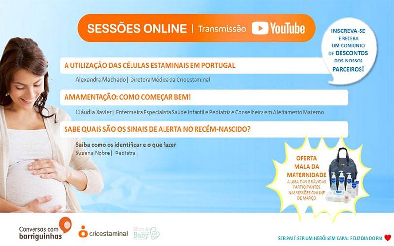 Sessão Online: Sabe quais são os sinais de alerta no recém-nascido?