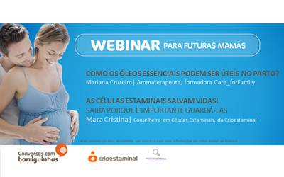 Webinar Como os óleos essenciais podem ser úteis no parto
