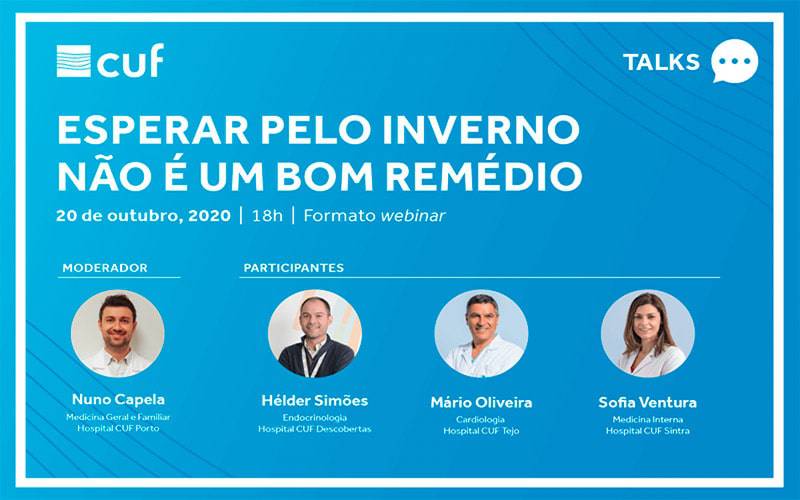 WEBINAR CUF TALKS: ESPERAR PELO INVERNO NÃO É O MELHOR REMÉDIO
