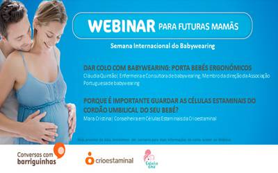 Webinar Dar colo com babywearing: porta bebés ergonómicos