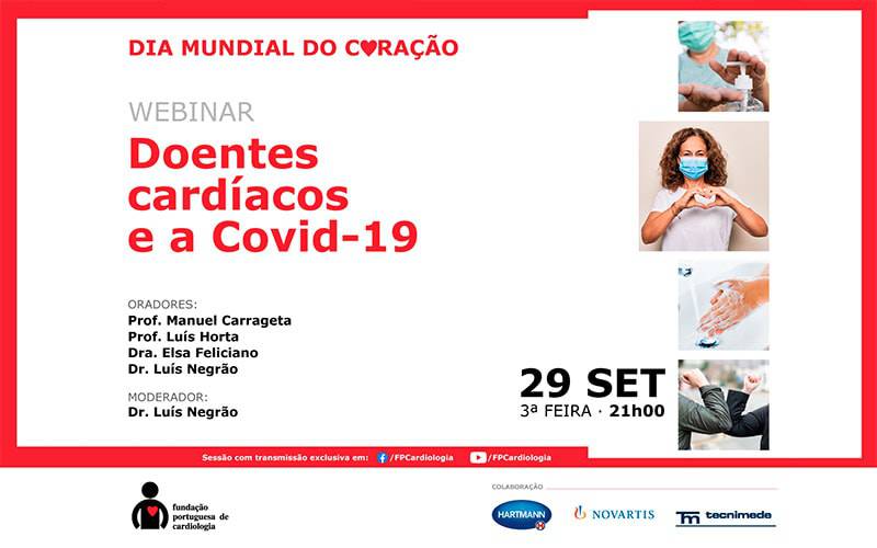 Webinar Doentes Cardíacos e a Covid-19
