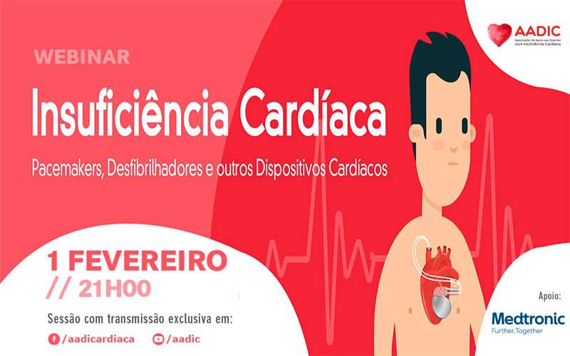 Webinar Insuficiência Cardíaca: pacemakers, desfibrilhadores e outros dispositivos cardíacos Webinar Insuficiência Cardíaca: pacemakers, desfibrilhadores e outros dispositivos cardíacos