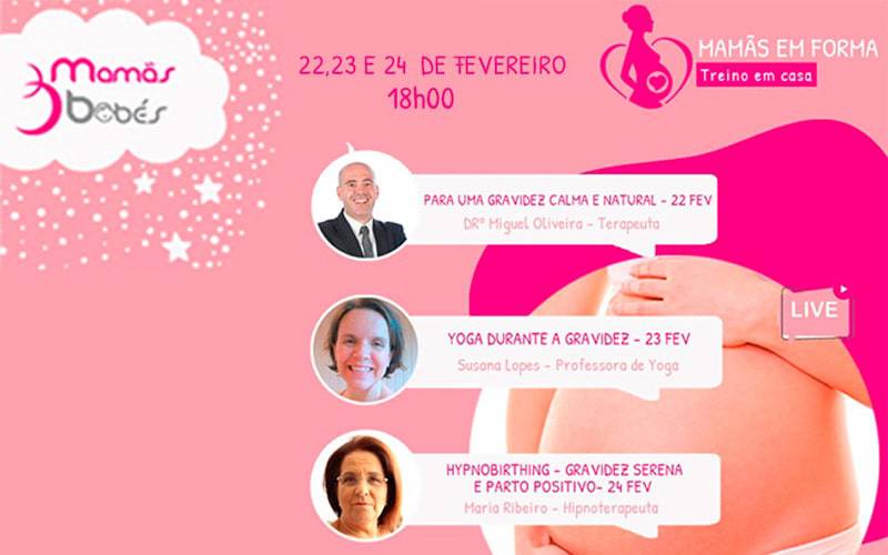 Webinar Terapia em Casa: Hypnobirthing - Gravidez serena e parto positivo
Webinar Terapia em Casa: Hypnobirthing - Gravidez serena e parto positivo