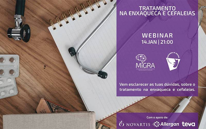 WEBINAR: Tratamento na Enxaqueca e cefaleias WEBINAR: Tratamento na Enxaqueca e cefaleias