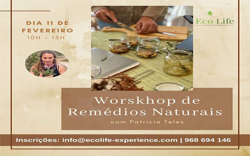 Workshop de Remédios Naturais Workshop de Remédios Naturais
