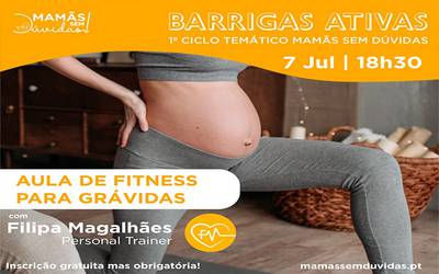 Workshop Online: Barrigas Ativas – Aula de Fitness